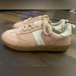 Wonder Nation Pink and White Kids Sneakers